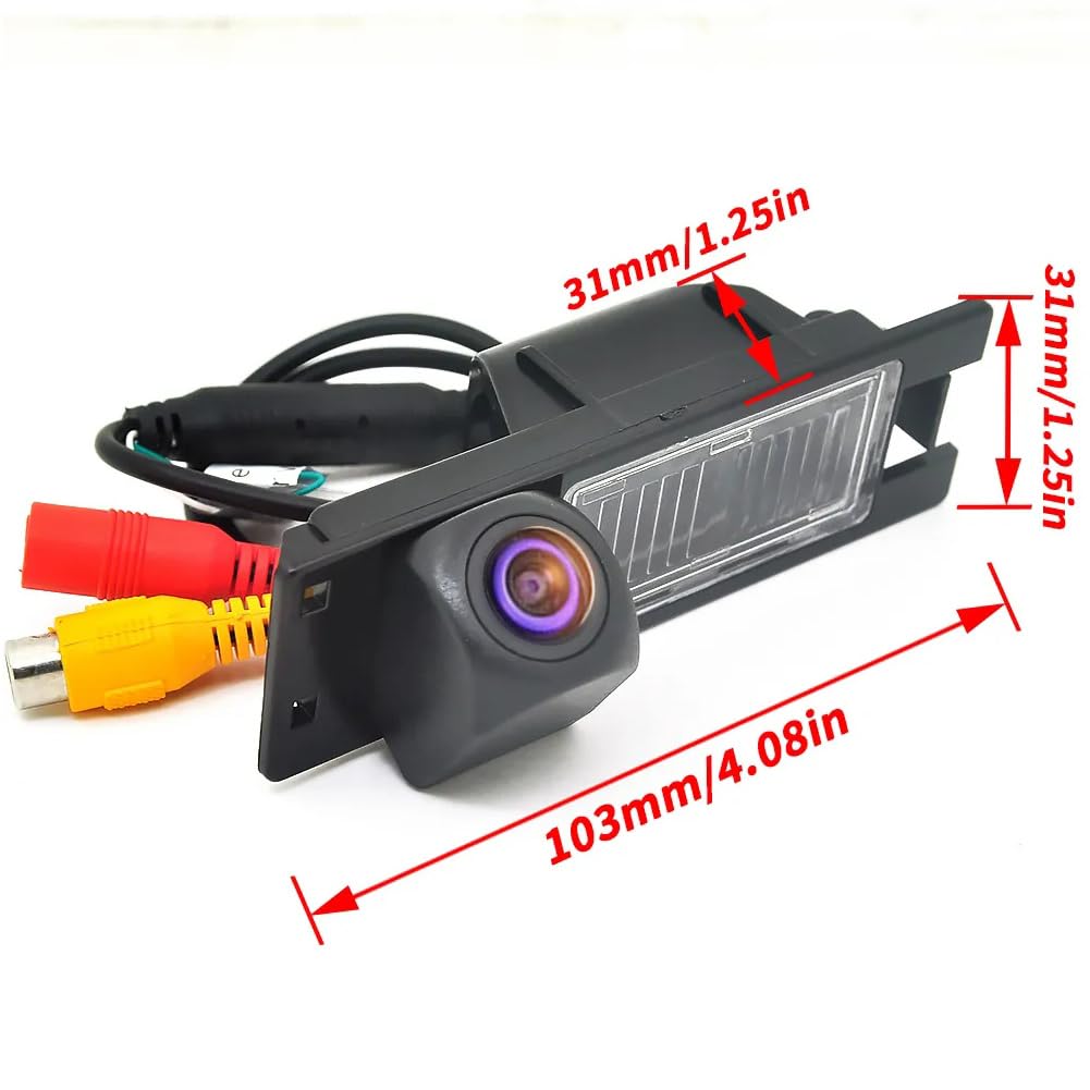 Auto Wayfeng WF® Telecamera posteriore speciale AHD Fisheye 1080P per Opel Astra H J Corsa Meriva Zafira Insignia FIAT Grande