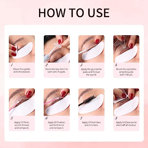 ICONSIGN Aktualisierte Version Wimpernlifting Set, Starter Kit, Wimpernwelle, Wimpernlaminierung, Ideal für Partys, Geburtstage