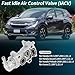 REPAIROCK Fast Idle Air Control Valve IACV for Honda CR-V 1997-2001 2.0L Idle Air Control Valve for Honda Accord 1994-1997 2.2L Replace No.16500-P0A-A00/16500-P0A-A01