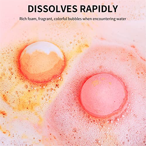 10pcs Bombas de Baño, Set Baño Mujer, Bombas de Baño con Aceites Esenciales Naturales, Gran Regalo para Mujeres, Niñas y Niños - imagen 5