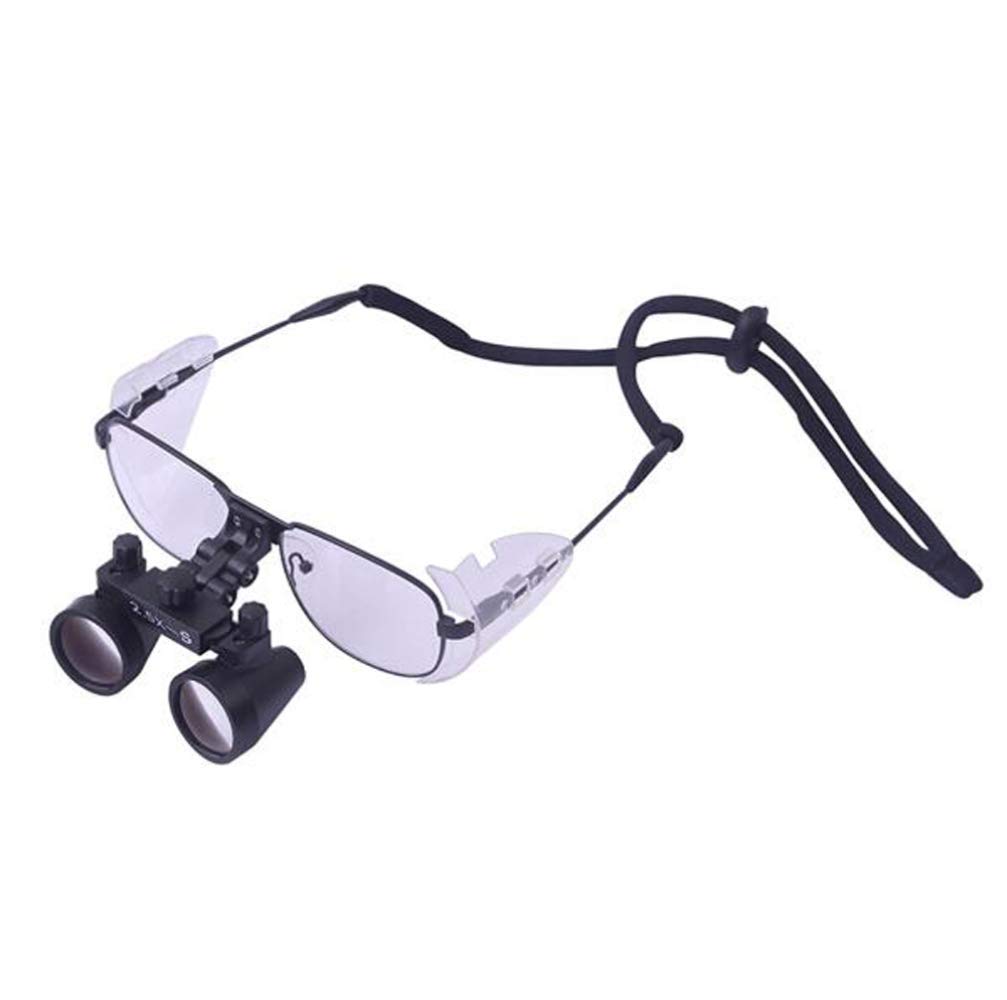 Lupas, Lupas De Aumento, Lupas con Luz Montadas En La Cabeza, Lupa Binocular De Aumento De 2.5X / 3.5X, para Lectura, Lupa para Joyería