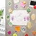 62 Pieces Birthday Bulletin Board Set Classroom Birthday Chart Succulent Cutout Banner for Classroom Decorations Watch Us Grow Sign Succulent Tag Accent