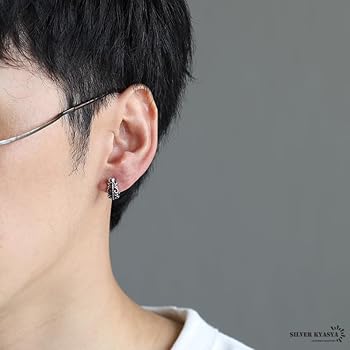 Amazon | [silver KYASYA]ステンレス素材 ボディピアス 軟骨ピアス