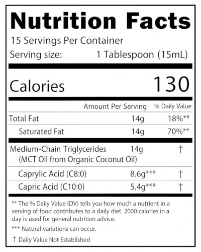 Kate Naturals MCT Oil for Coffee