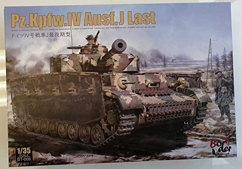 Panzer IV J Border Model BT008 maquette de haute précision avec chenilles mobiles