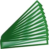 Djois, 195225 Magnetic Header, Magneto Pro, A3/A2, Green, Pack of 10, Display Frame, Anti-Glare Surface, 4 Magnetic Strips, Lean Management, Offices, Workshops, Warehouses, Made in Denmark