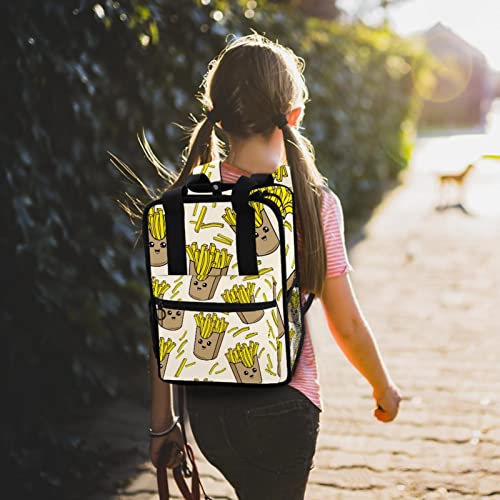 Sac à dos pour garçons renards orange cartable enfant réglable - 7