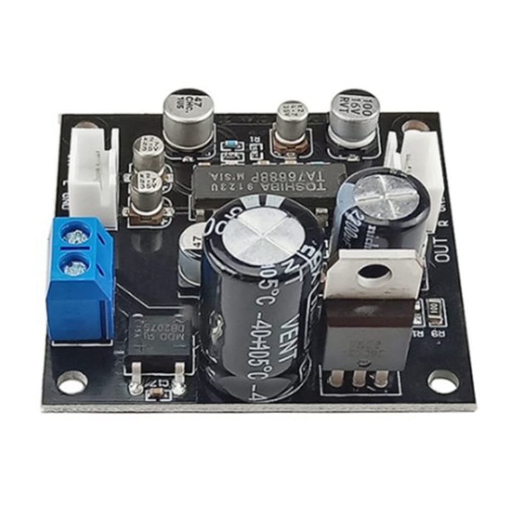 2X TA7668 Kassetten Laufwerk VorverstäRker VerstäRker Kasetten Spieler Board Magnet Kopf VorverstäRker Audio Recorder Desktop Radio DIY