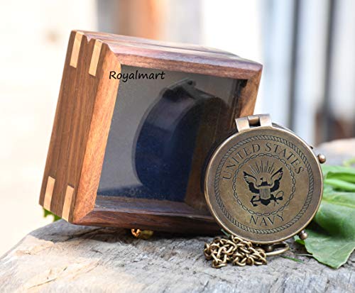 Brújula personalizada antigua de latón estilo vintage para regalo de graduación, aniversario, bautizo, retiro o Navidad - brújula funcional miniatura 5