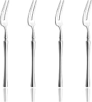 Vista 10 de JASHII Cuchillo de mantequilla de acero inoxidable 304, juego de 4, esparcidor de mantequilla, para untar, queso y condimentos, pulido con espejo