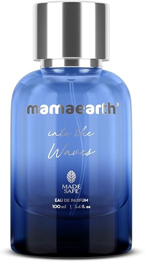 Mamaearth Into The Waves Liquid Eau De Parfum For Men-100 Ml|Made Safe Approved|Premium&amp;Long-Lasting Fragrance|Blend Of Ex...