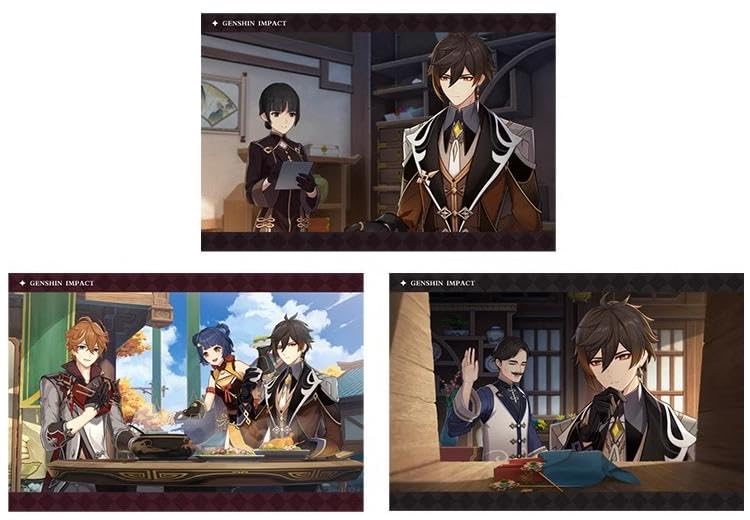 Amazon.co.jp: 原神 公式グッズ 正規品 キャラクターPV カード (鍾離 