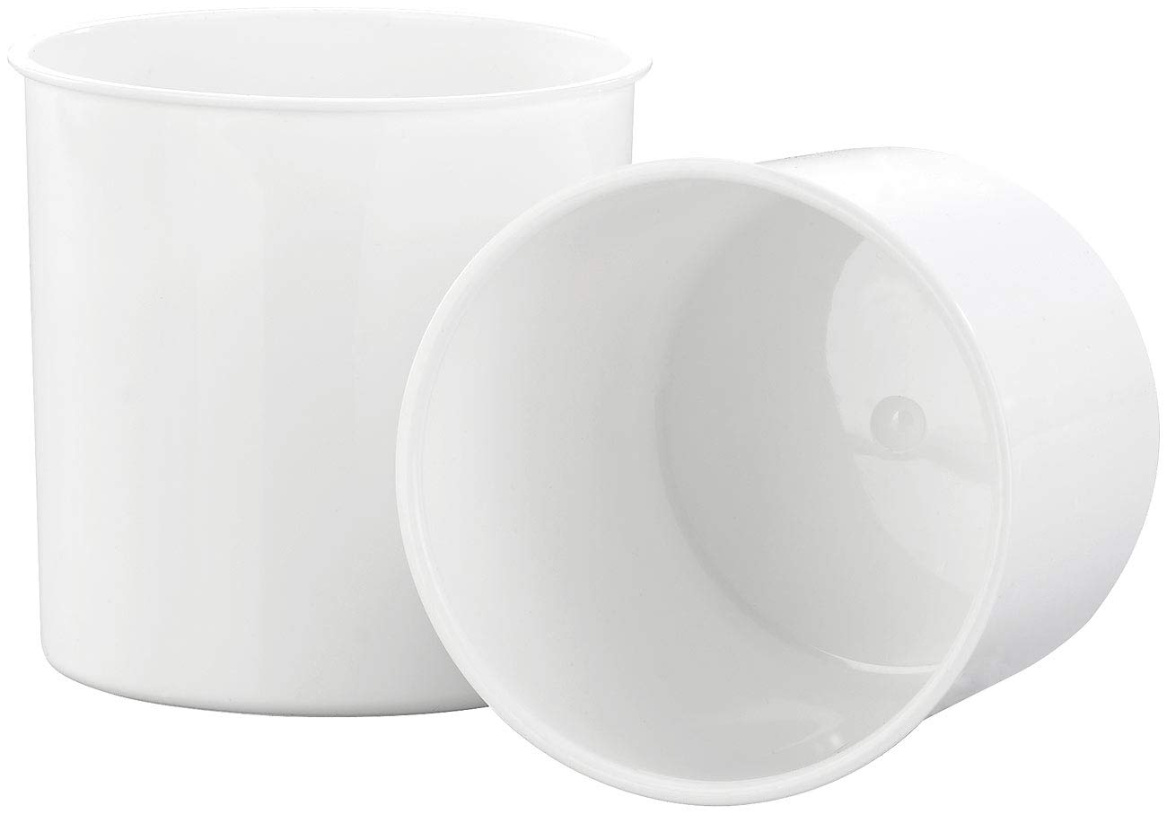 Rosenstein & Söhne Yogurteras - Máquina de: Yogurtera para yogur griego, yogur natural, etc., Tiempo y temperatura ajustables, 2 recipientes con un volumen de 1,5 y 1,35 litros (Fabricante yogurt)