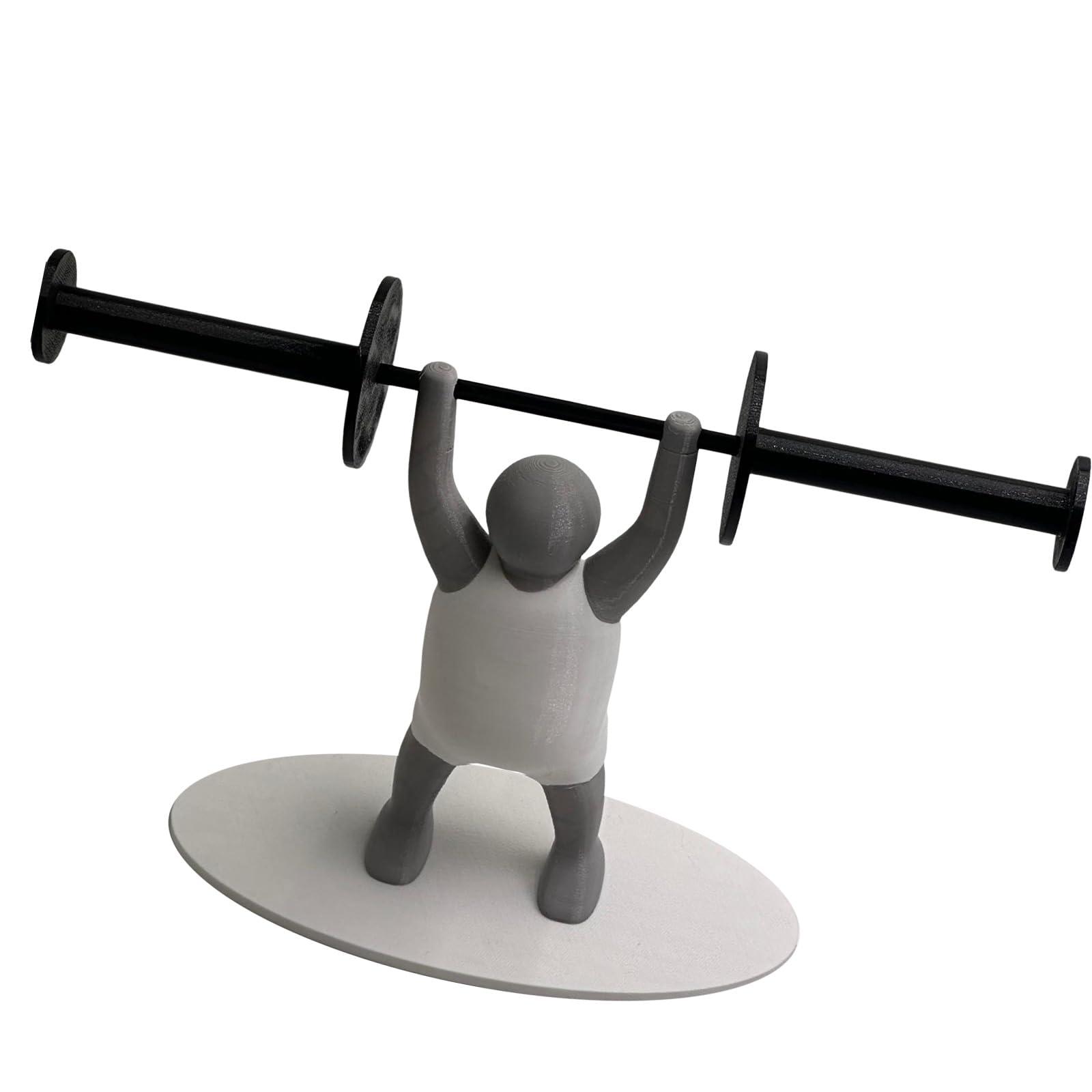 Decorative Tissue Dispenser with Weightlifters Figure Home Decoration Suitable for Bathroom Kitchen Weightlifting Organizers