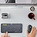 Logitech K380 Bluetooth Keyboard – Windows, Mac, Chrome OS, Android, iPad, iPhone, Apple TV Compatible – with Flow Cross, Dark Grey, Bulk Packaging