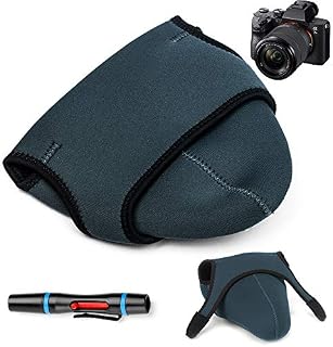 Fotover Camera Case Bag Camera Pouch Cover Sleeve,Soft Neoprene Travel Carry Protective Camera Pouch for Canon Nikon Sony Panasonic Pentax Olympus Fujifilm Cameras