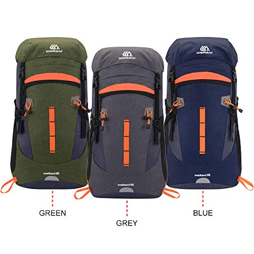 Mochila Tickas, esportiva, para atividades ao ar livre, 50 L, impermeável para montanhismo, veste es