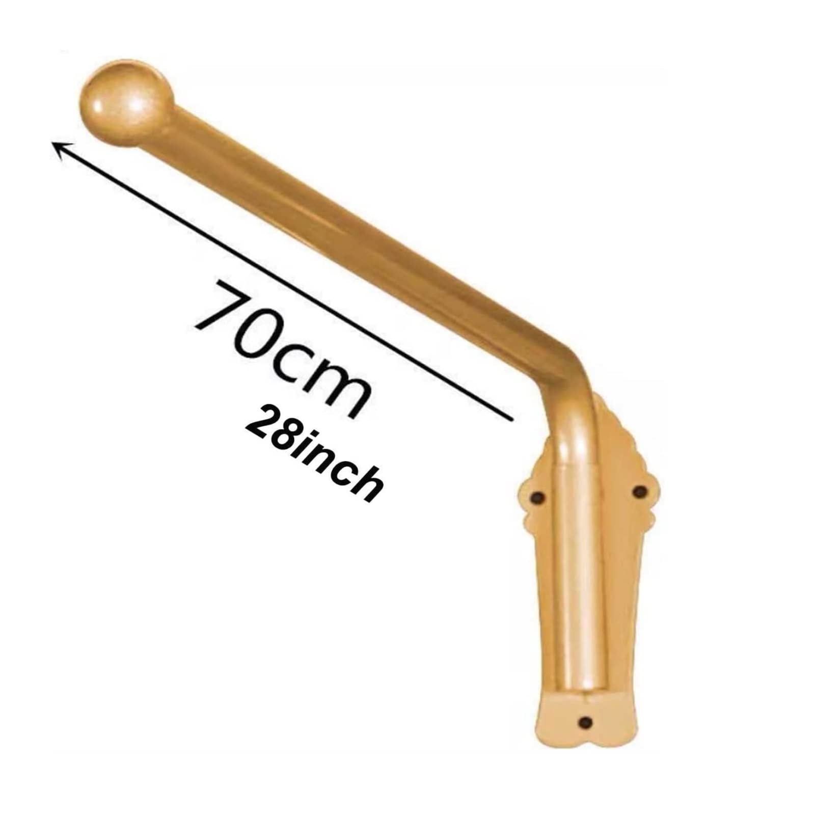 Tringle à rideaux robuste à bras oscillant, tringle à rideaux pour panneau latéral pour fenêtre, présentoir de rideau pour porte