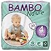 Bambo Nature Eco Friendly Baby Diapers Classic for Sensitive Skin, Size 4 (15-40 lbs), 30 Count