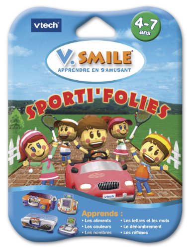 VTech - Cartouche de jeu V.Smile (Motion) Sporti-Folies - 84005
