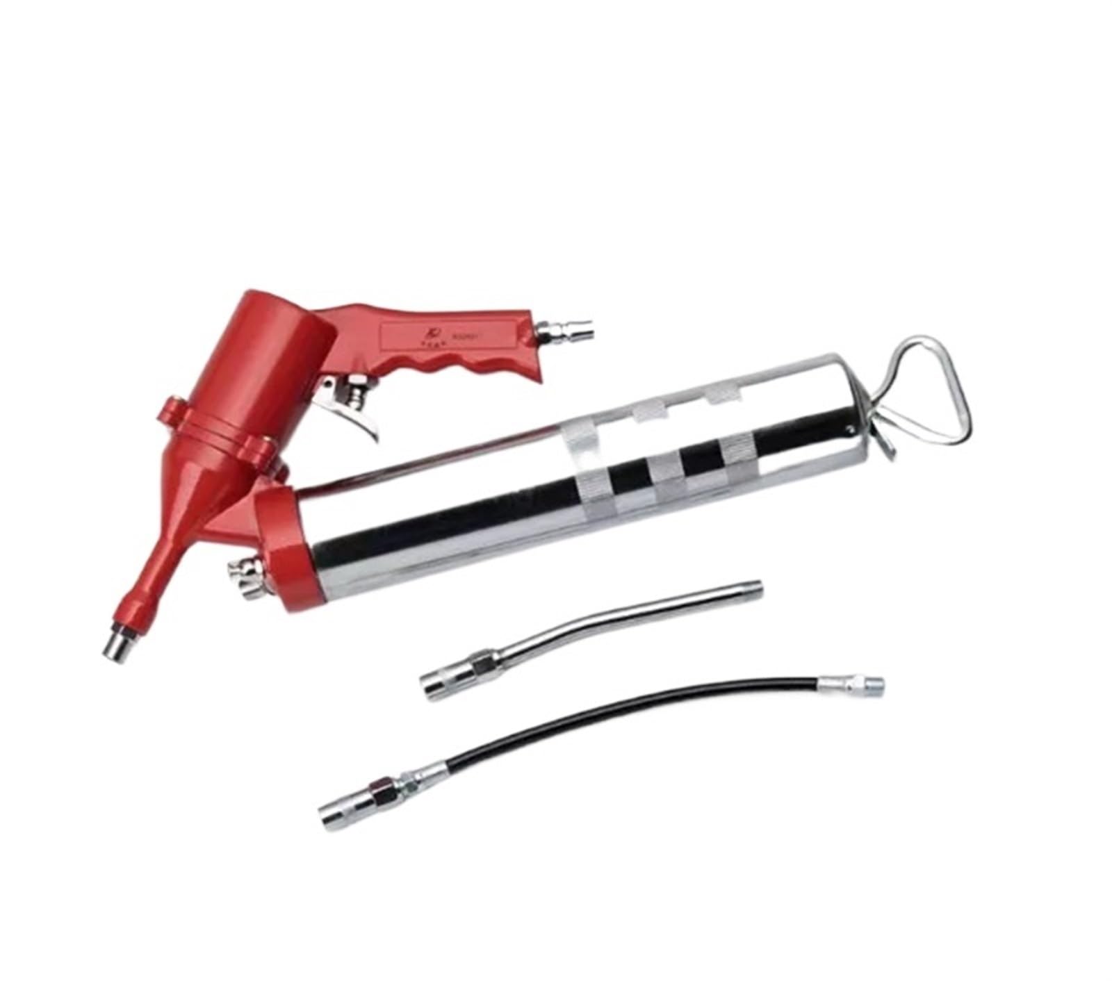 LYMFE Grease Gun, Grease Gun with Heavy Duty Handle 400CC Pneumatic Grease Gun, Portable Pneumatic Compressor Pump, Grease Gun