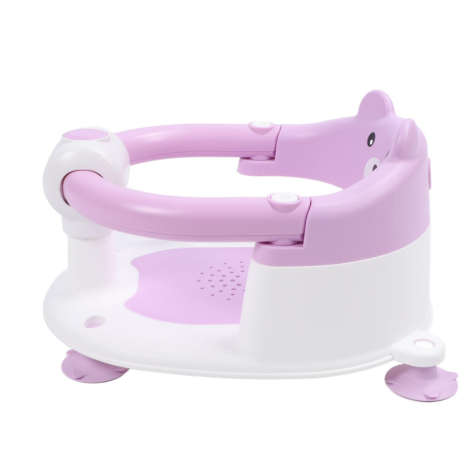 Cryfokt Fotelik do Kąpieli dla Dzieci, Ergonomiczna Konstrukcja Antypoślizgowa Krzesełko do Kąpieli dla Malucha Krzesełko Niemowląt z Lekkim, Przenośnym, łatwym Czyszczeniem Dzieci Od 6 Miesięcy