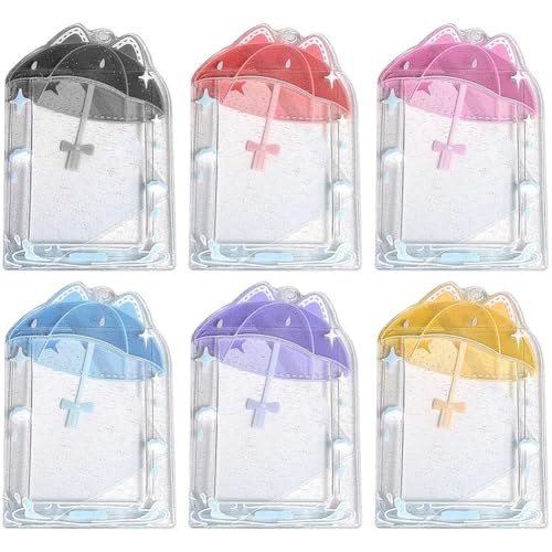 Porte-photocards rigide étuis transparents badges d'étudiants