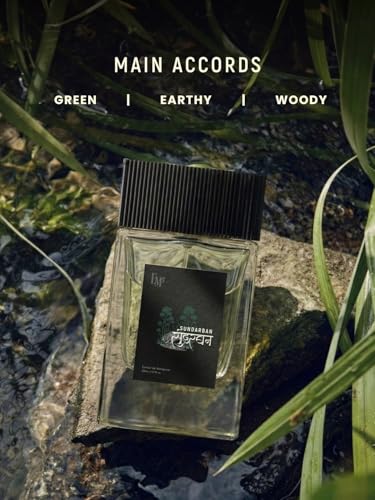 Image of EM5 Sundarban | Green, Wet Earthy, Vetiver | Extrait de Parfum for Men and Women | Long Lasting Niche Perfume with Natural Essential Oils | Luxury Perfume Gift for Him & Her | 50ml