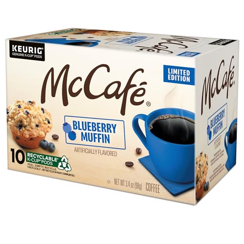 Image of McCafe Blueberry Muffin Coffee, Single-Serve Keurig K-Cup Pods, 60 Count