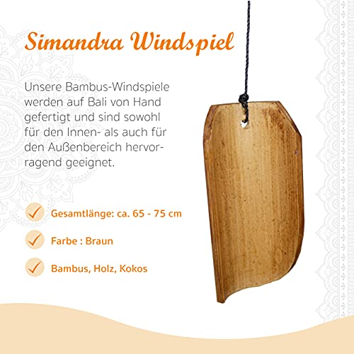 Wind gioco suono di bambù Deko Mobile suono alla