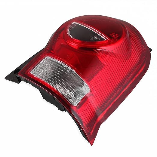 Image of Rear Tail Lights /Tail Lamp /Back Side Light /Turn Signal Indicator Red Clear Assembly Easy to Fit Suitable for Maruti Alto K-10 - Left Side