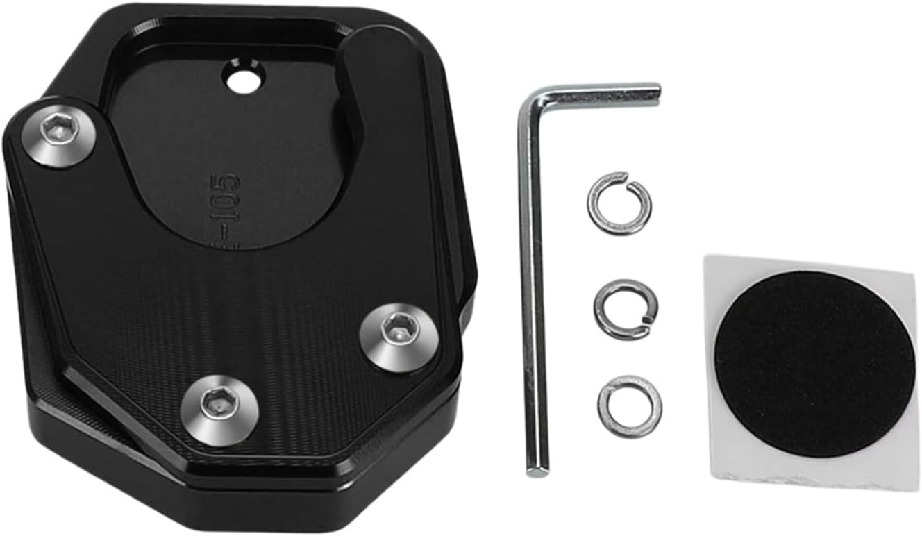 Motorcycle Kickstand Enlarge Plate For HO&ND&A VFR800X Crossrunner XL600V 650V 700V Transalp Foot Side Stand Kickstand Enlarger Pad Support Plate