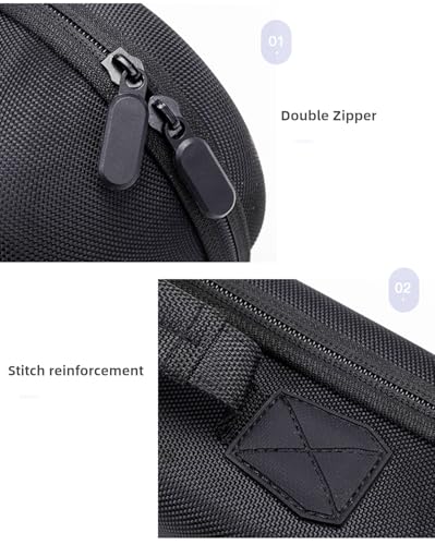 Bolsa de almacenamiento portátil BUBM para plancha Dyson Airstrait, negra miniatura 6