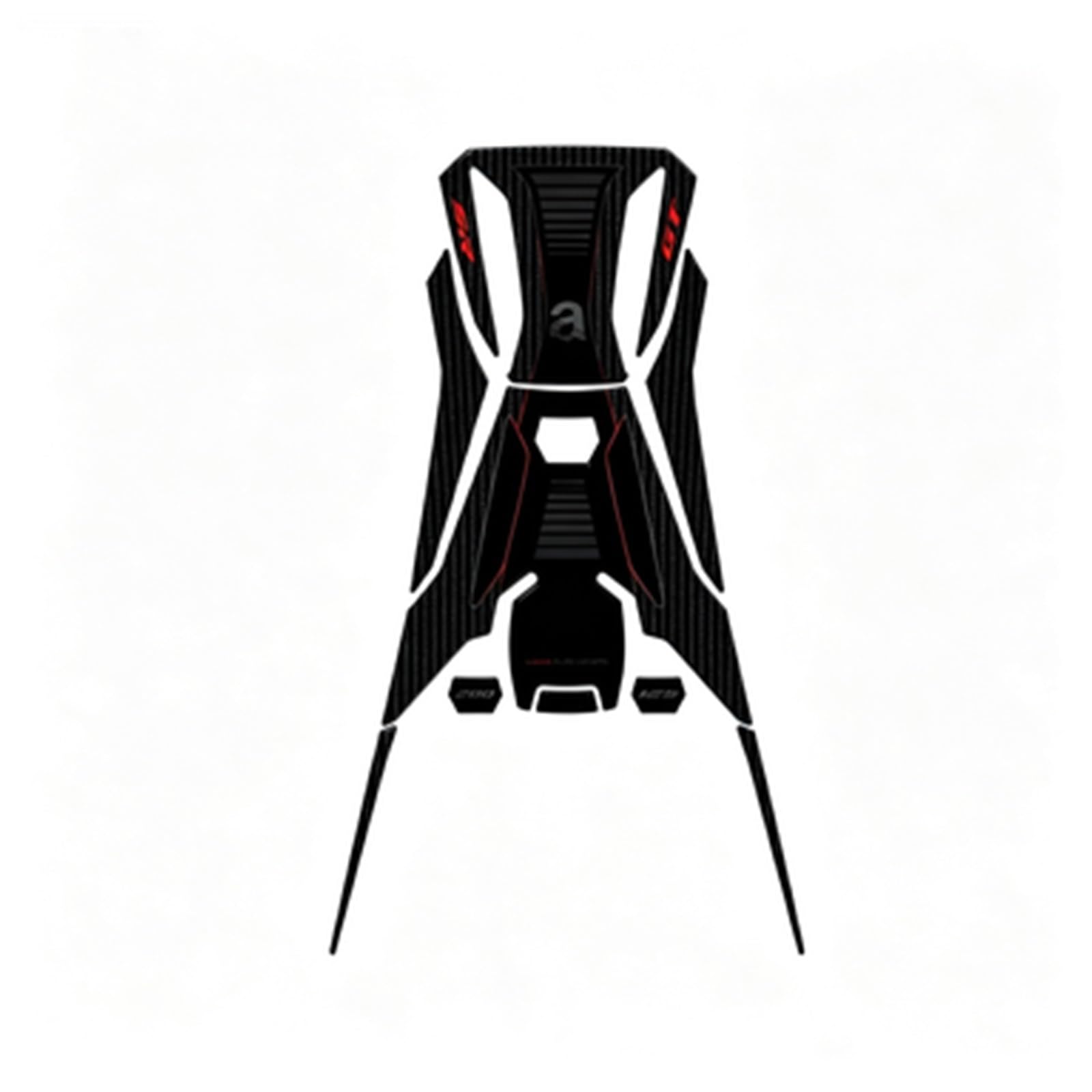 Motorcycle Accessories Tank Pad Sticker Protection Kit for Aprilia SR GT 125 200 2022-2025 Streetfighter(Color2)