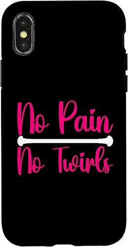 iPhone XXS Baton Twirling Outfit Majorette Baton Twirler Case