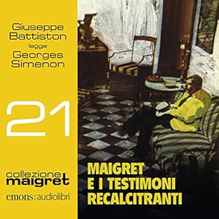Maigret e i testimoni recalcitranti copertina