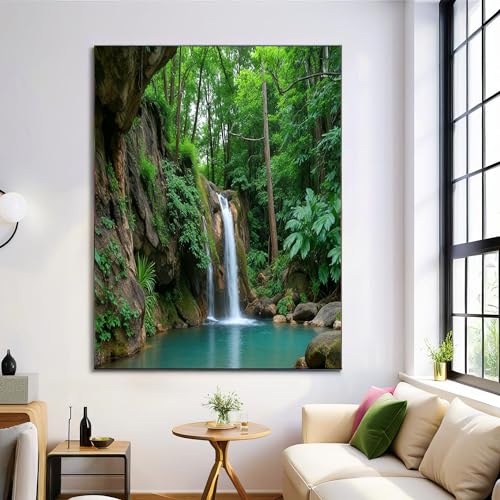 Tableau décoration murale scène naturelle pour habiller grand mur nu
