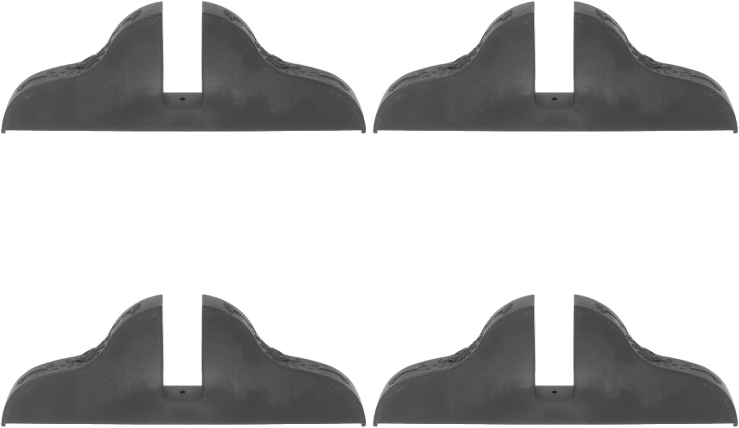 4pcs Screen Base Japanese Bracket Room Divider Bracket Plastic Room Divider Stand Partition Holders Base Support Legs Sword Holder Fold Office PVC Stand Feet