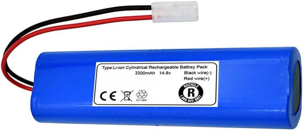 14.8V 3200mAh Battery Pack for Qihoo 360 S6 Robotic Vacuum Cleaner Spare Parts Accessories Replacement Batteries