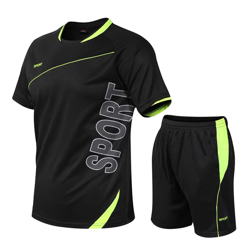 Ensemble vêtements de compression homme séchage rapide gym