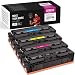 Produktbild LEMERO UEXPECT Kompatibel 203A Toner Cartridge Replacement für HP Color Laserjet Pro MFP M281fdw M281fdn M281cdw M280nw M254nw M254dw M254dn für HP CF540A CF540A CF541A CF542A CF543A Toner(4 Pack)