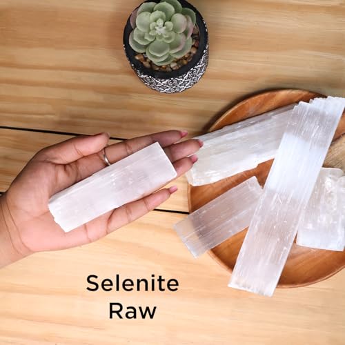 Image of Shubhanjali Healing Crystal Raw Stone 200 Gm | AAA+ Grade Gemstone Mineral Raw Rocks for Reiki Vastu Meditation Stone for Home Decor