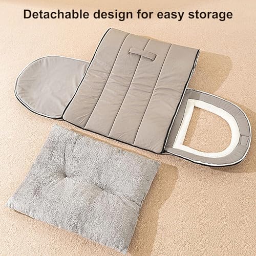 XNSHUN Katzenhaus Für Draußen Winterfest, Wasserdicht Katzenhöhle Hundehöhle Kleine Hunde Mit Abnehmbarer Weicher Matte, Katzenbett Katzenzelt, Faltbare Cat House Für Freigänger Und Hauskatzen (M)