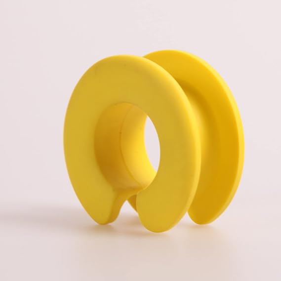 10 Pack Windproof Clothes Hanger Fixed Silicone Hook Anti-Off Clothesline Fixing Buckle Spacer
