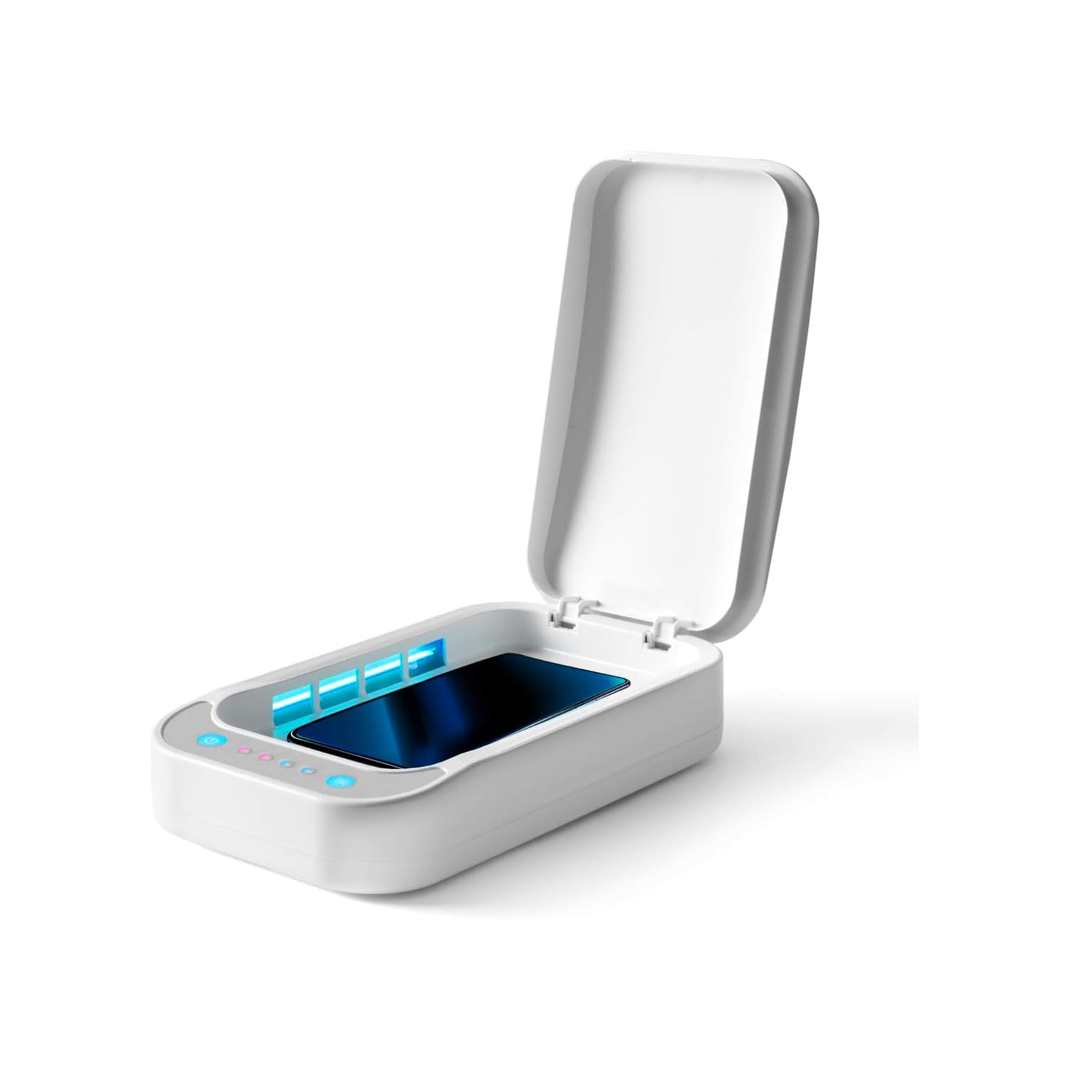 Avilia Box esterilizador y desinfectante a los rayos UV – Ideal para herramientas y accesorios elimina hasta el 99,9% de bacterias y virus – para teléfonos, accesorios, pinceles y herramientas – Fácil