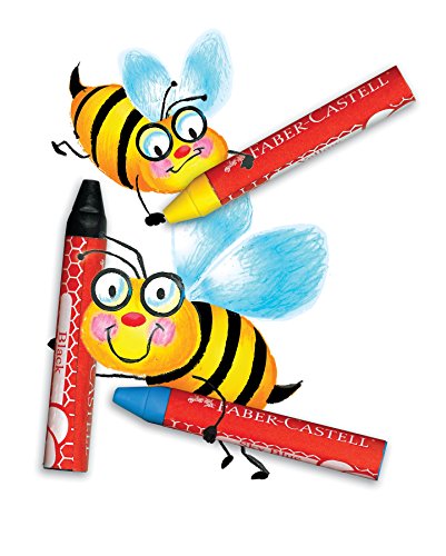 Faber-Castell Beeswax Crayons In Durable Storage Case, 12 Vibrant Colors #TOP6