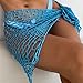 Swimwear Cover Up Sexy Fashion Beach Hand Crochet Shawl Capelet Fishnet Net Skirt