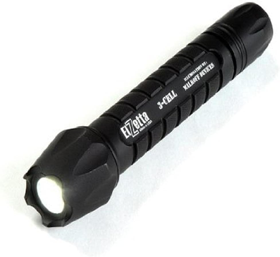 Elzetta ZFLM60CF3D Tactical Weapon LED Flashlight with Flood Lens