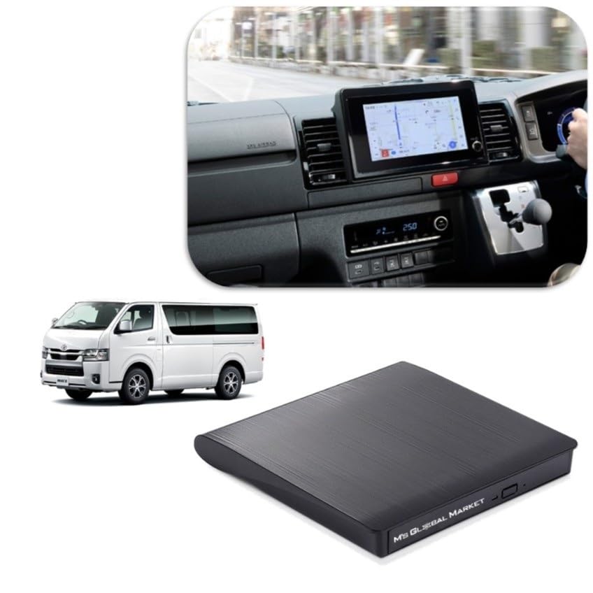 TOYOTA ハイエース　9型　純正　8インチディスプレイオーディオ Amazon.co.jp: 200系 ハイエース 9型 DVD/CDプレイヤー 純正
