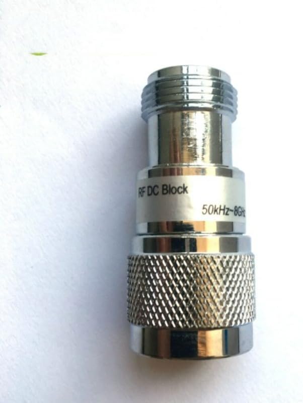 1pc RF DC blocker Frequency Freq 50k 8G, 13G, 18G SMA/N/BNC/TNC (male